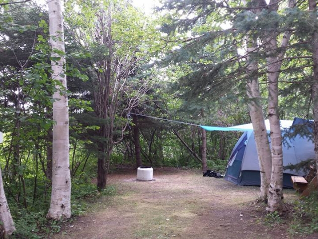 camping rustique isle-aux coudres charlevoix