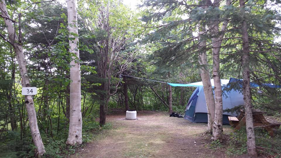 camping rustique isle-aux coudres charlevoix