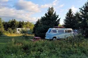 Camping pour van et Westfalia dans Charlevoix